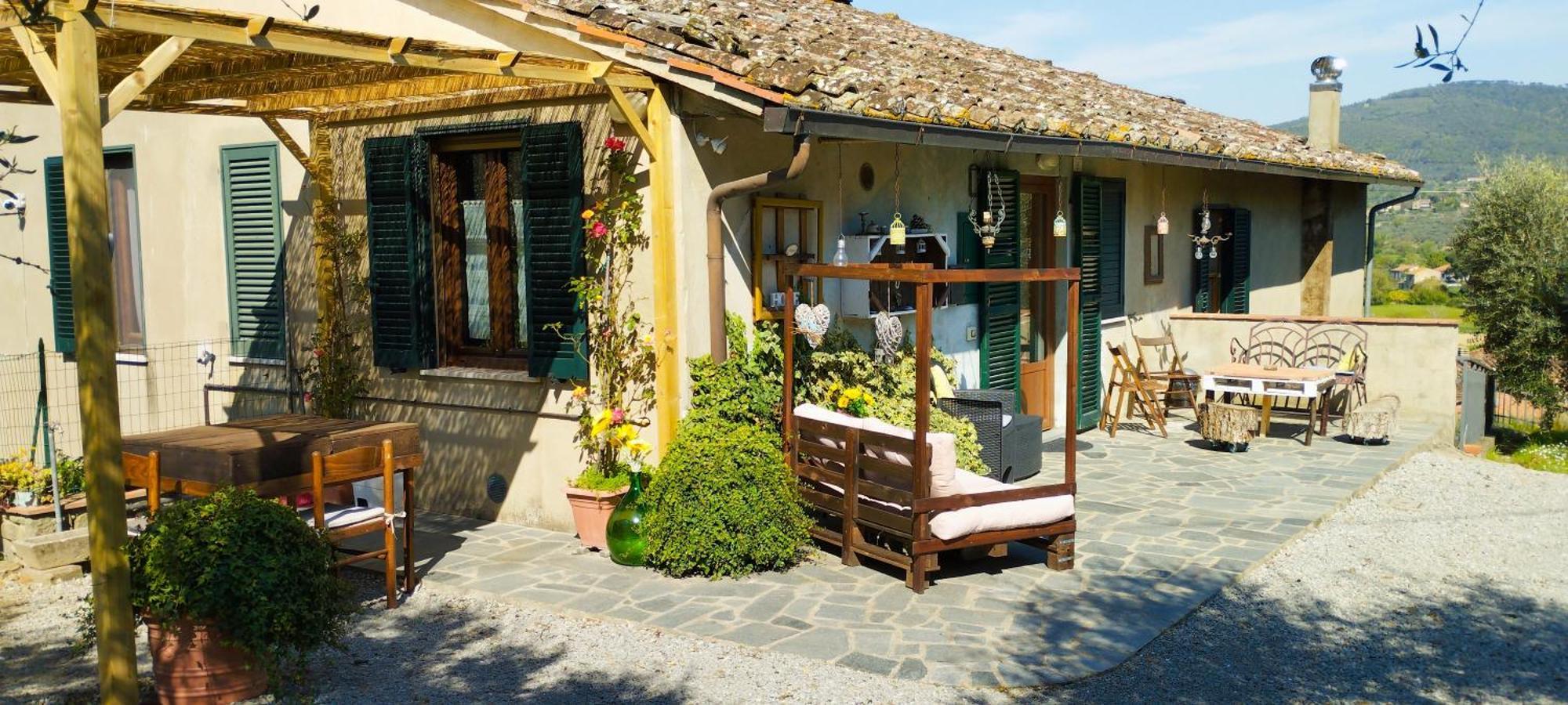 코르토나 La Casa Tra Gli Ulivi B&B 외부 사진
